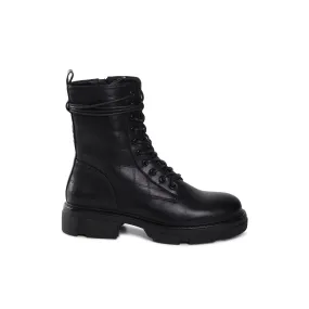 Black Zayan Biker Boot