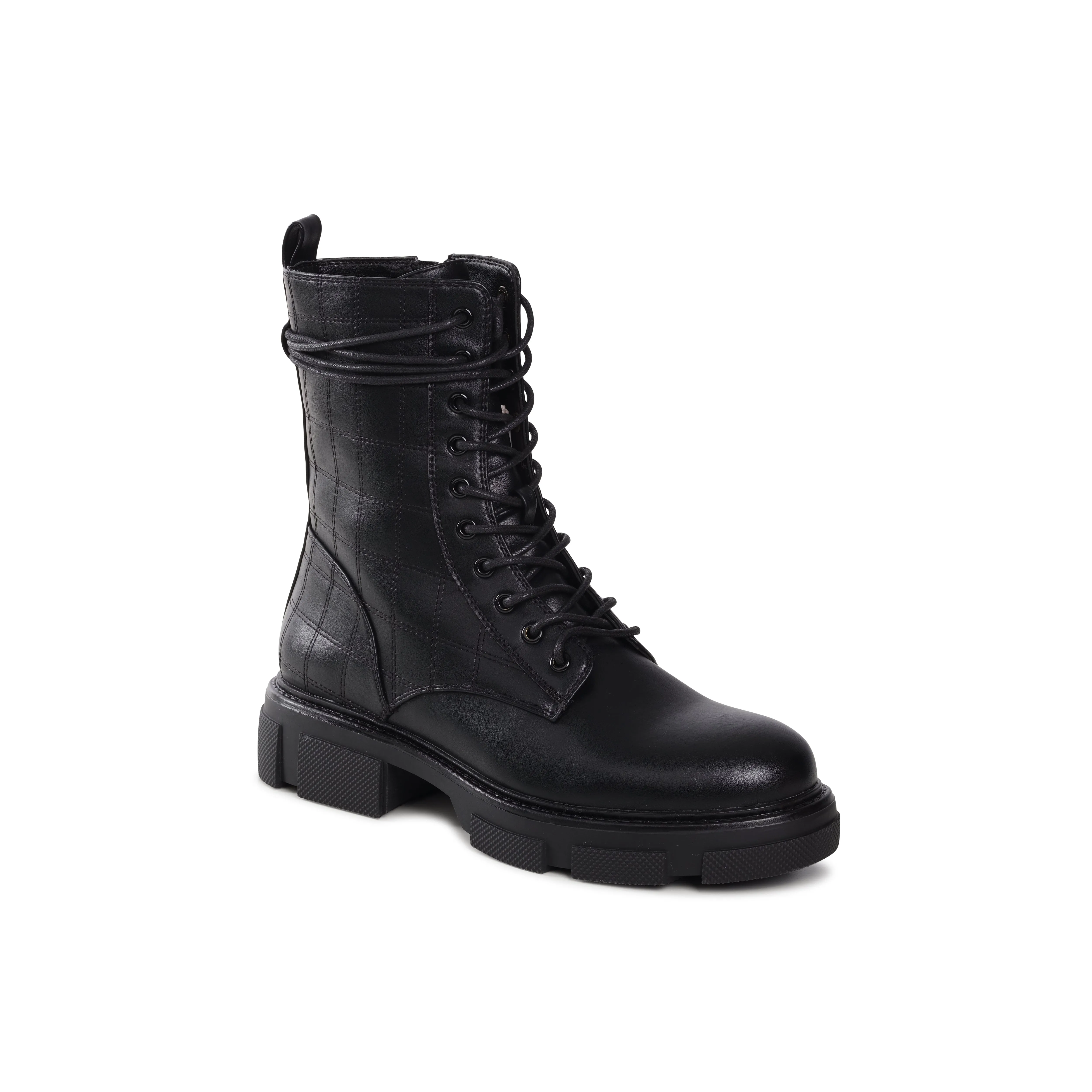 Black Zayan Biker Boot