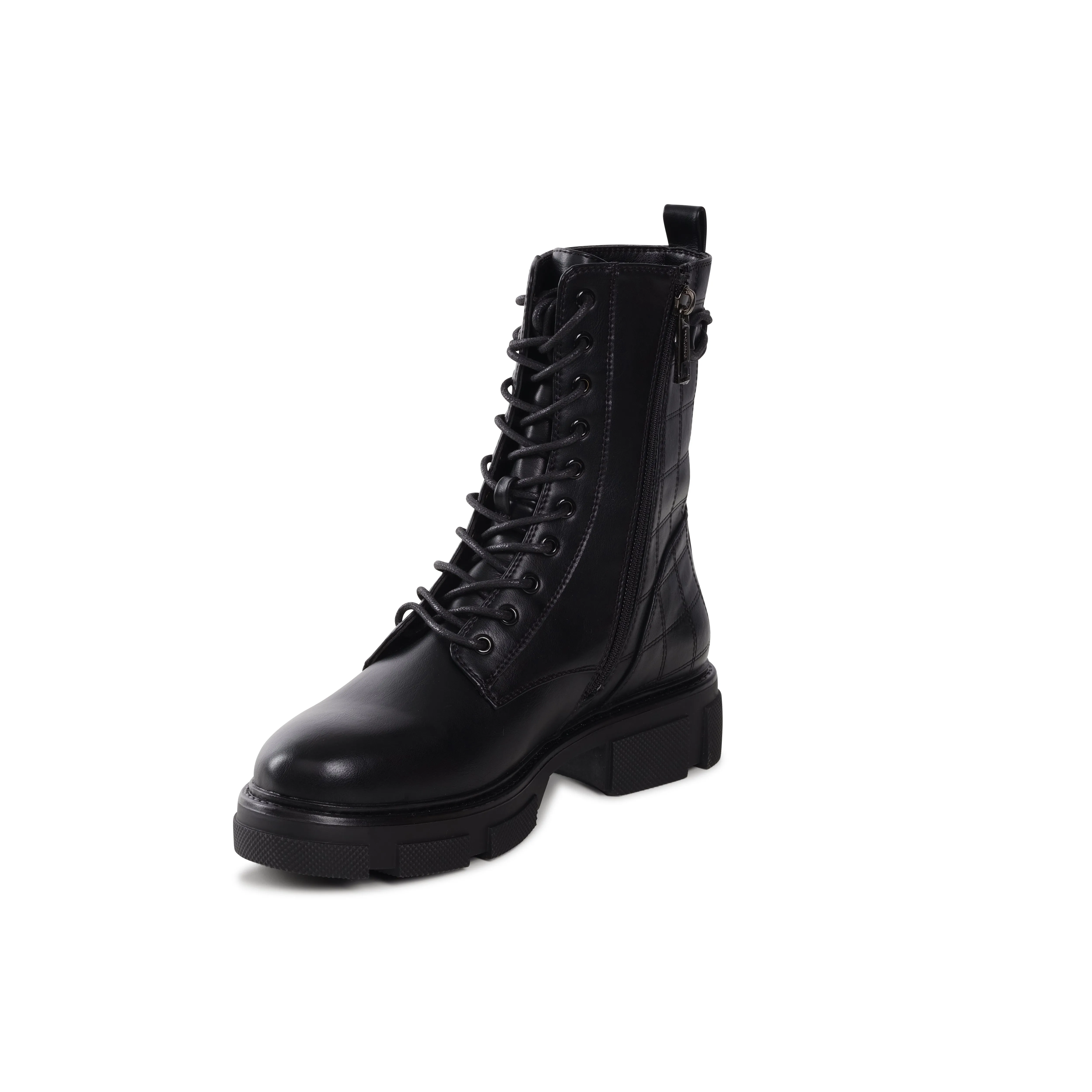 Black Zayan Biker Boot