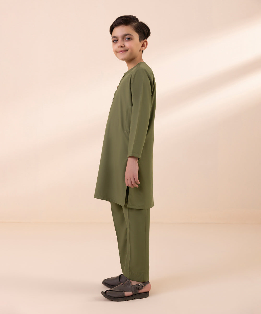 Blended Viscose Suit (Dyed)