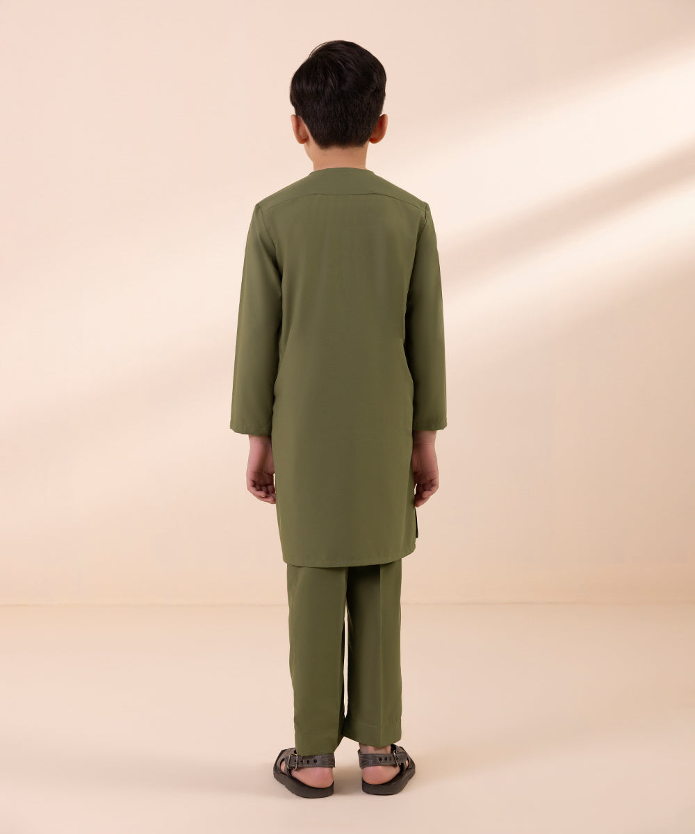 Blended Viscose Suit (Dyed)