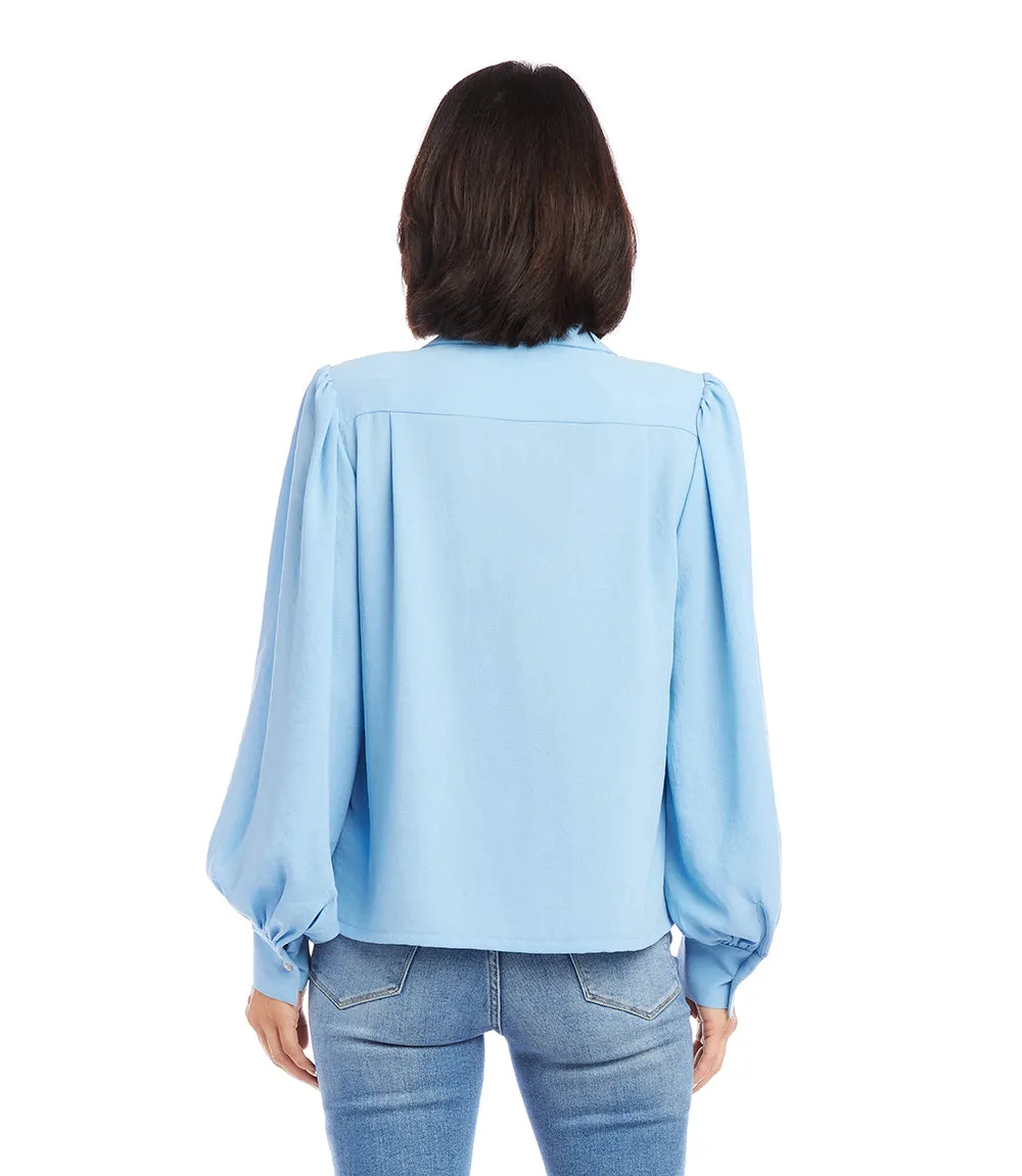 Balloon Sleeve Blouse