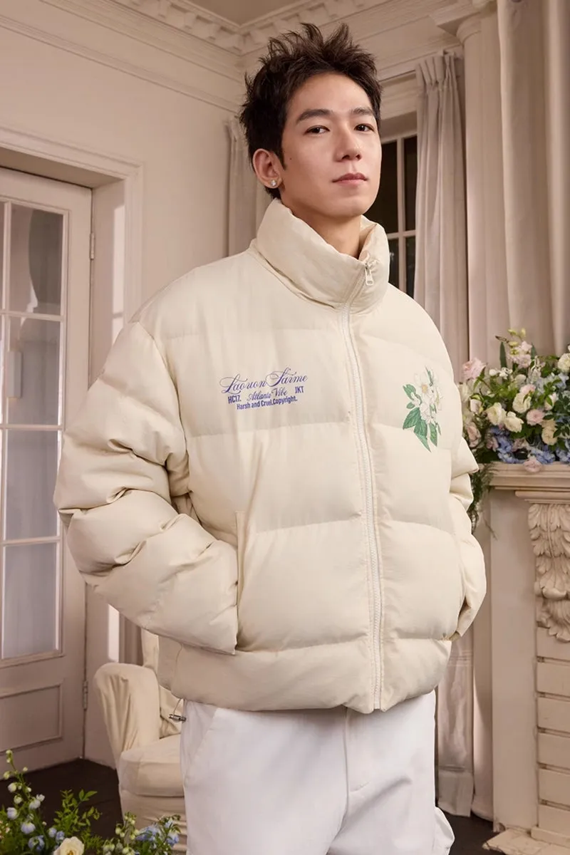 Botanical Graphene Puffer Coat