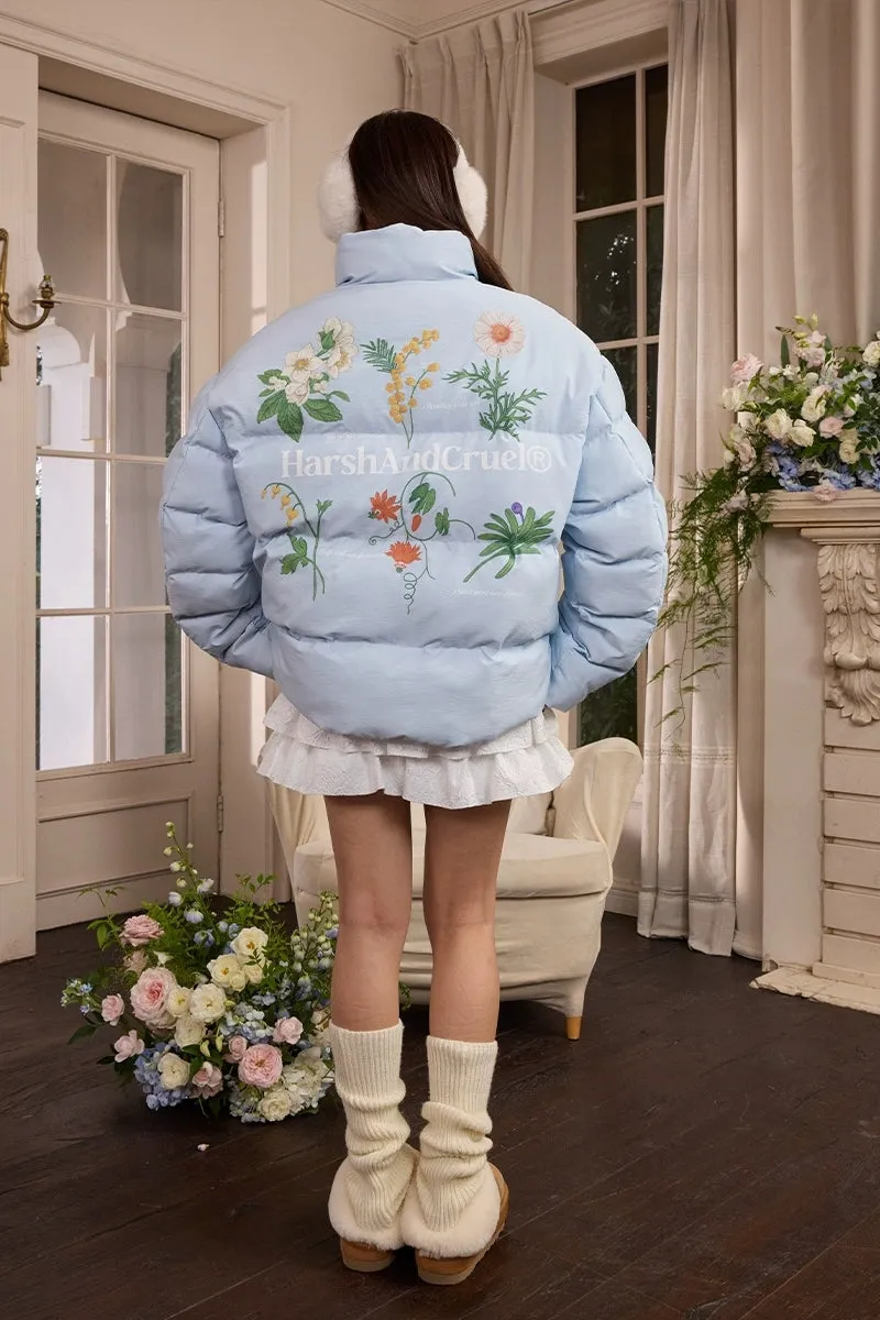 Botanical Graphene Puffer Coat