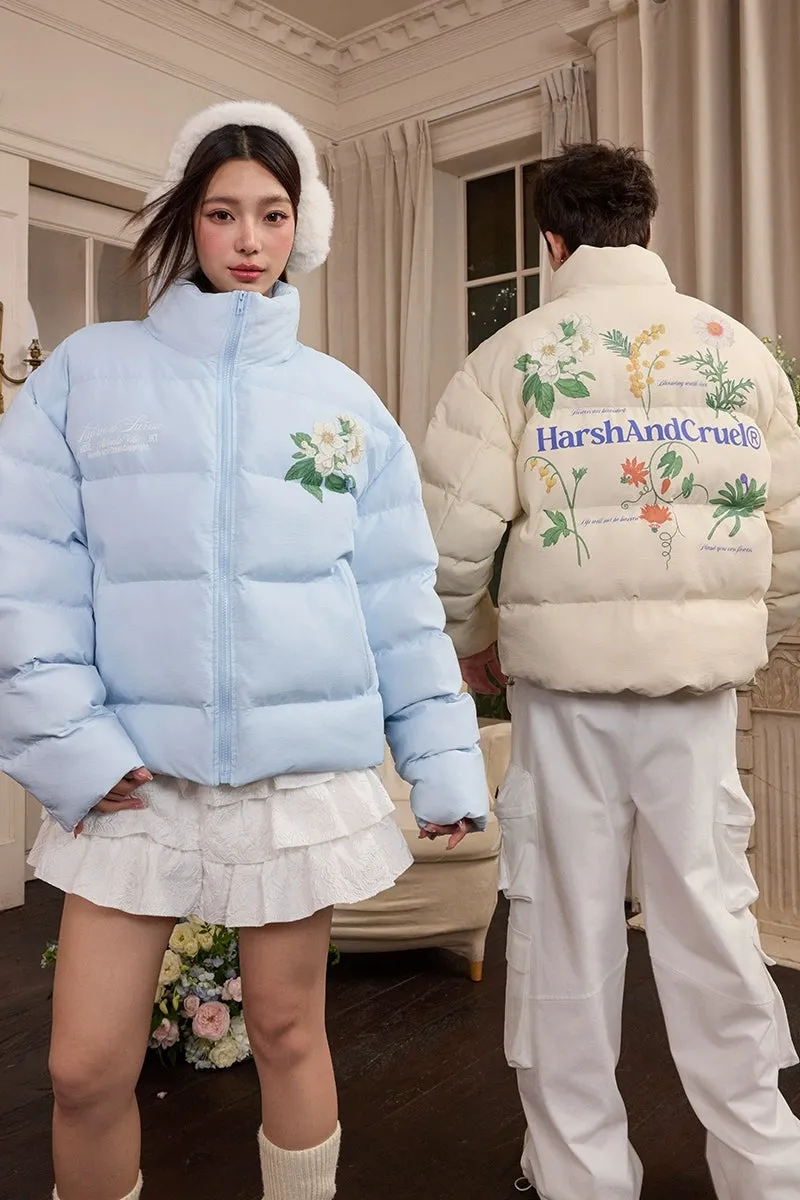 Botanical Graphene Puffer Coat