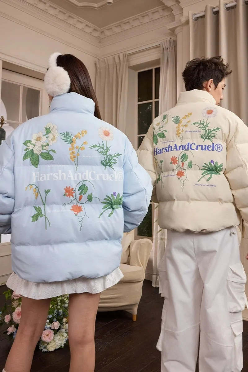 Botanical Graphene Puffer Coat