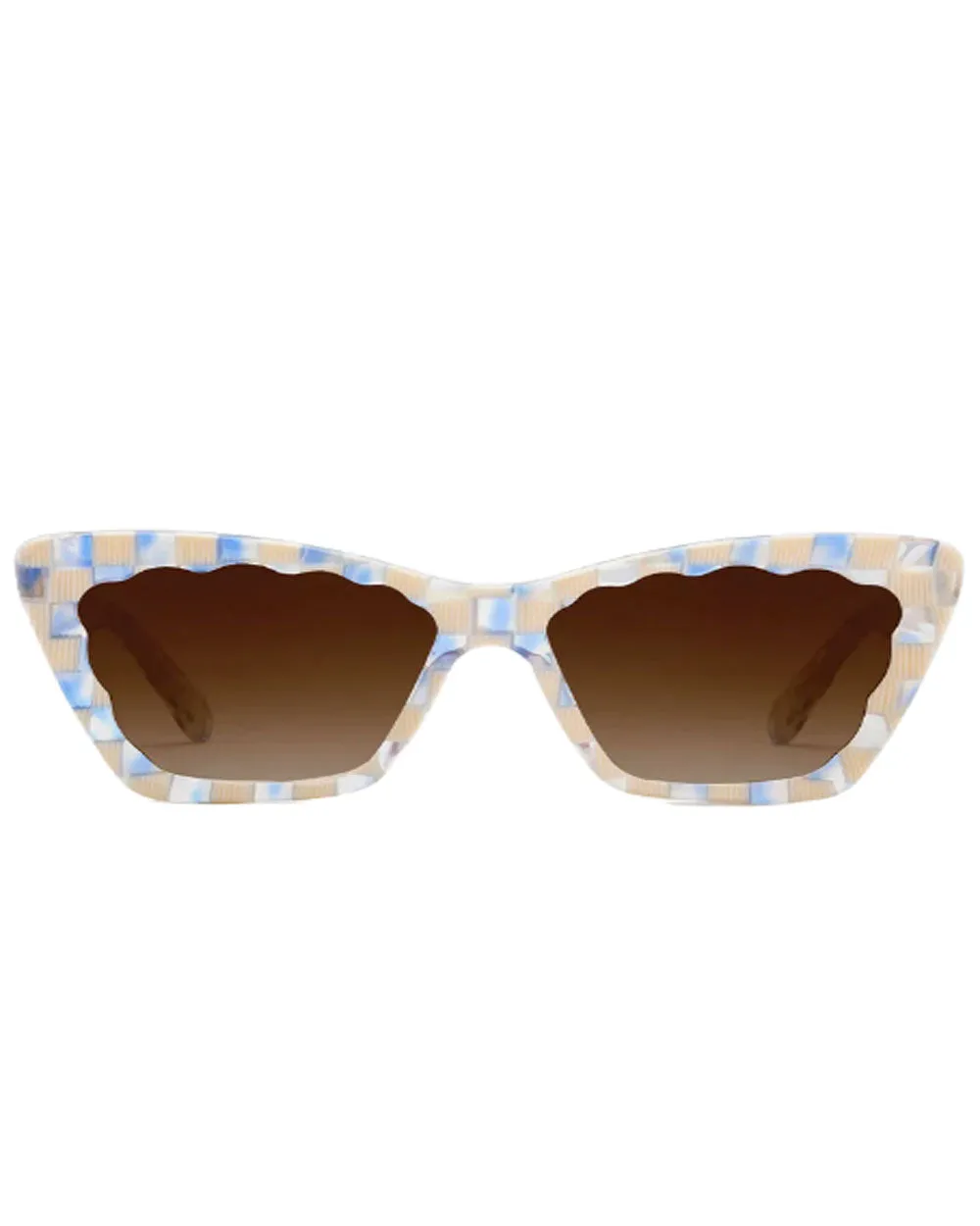 Brigitte Sunglasses in Gingham