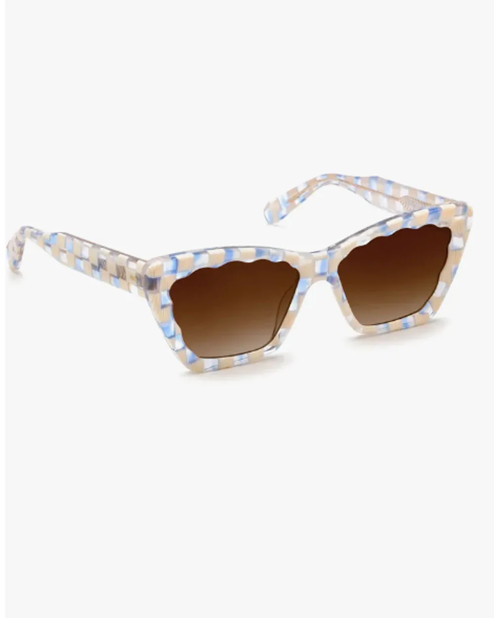 Brigitte Sunglasses in Gingham