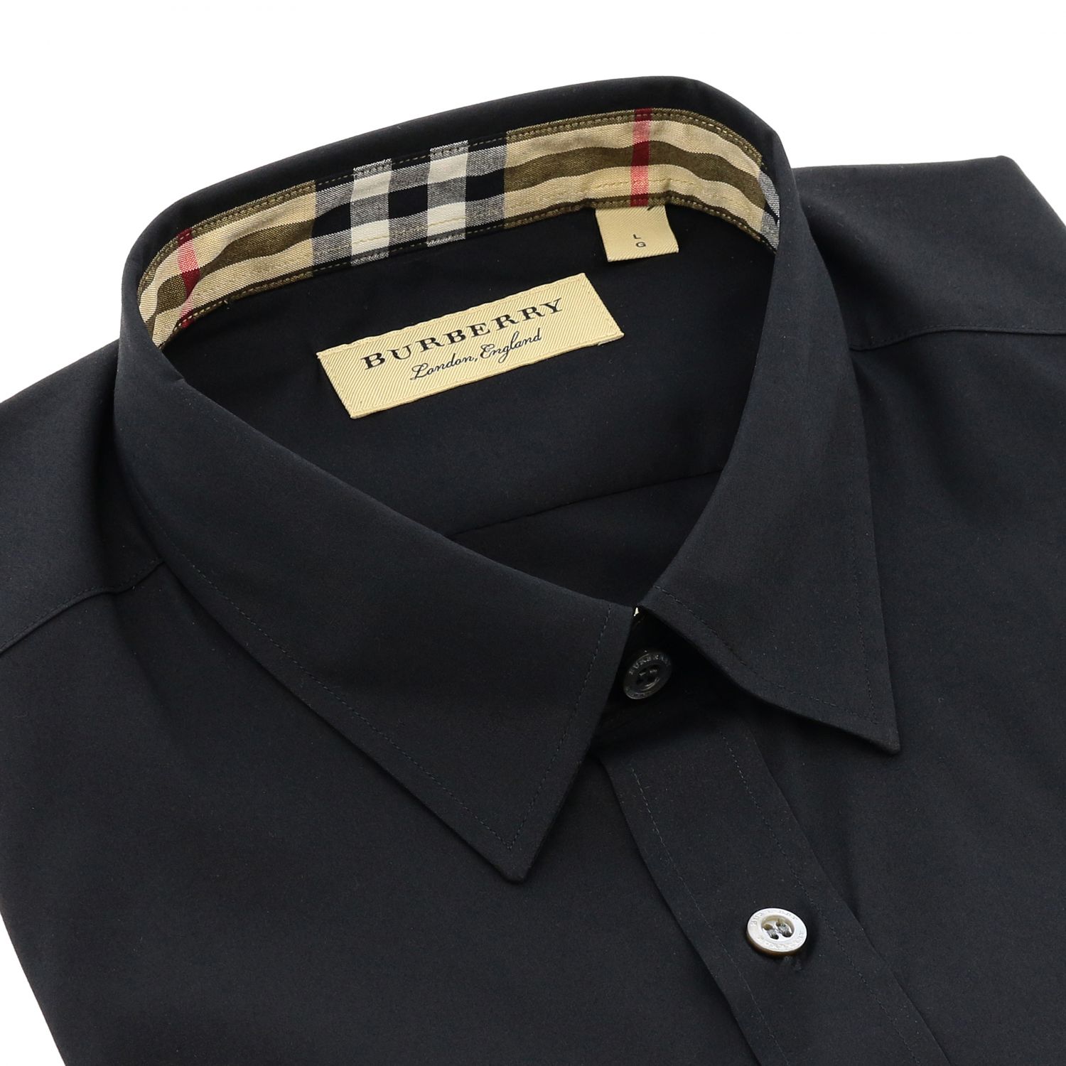 Burberry Cambridge Long Sleeve Shirt Black - 40% off