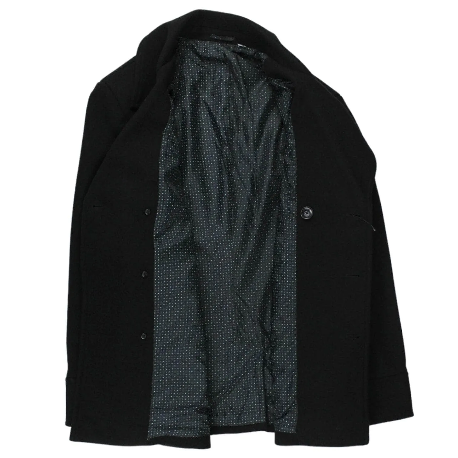 Burton Black Lined Pea Jacket