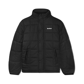 Butter Goods Black Puffer Jacket Grid - Available Now!