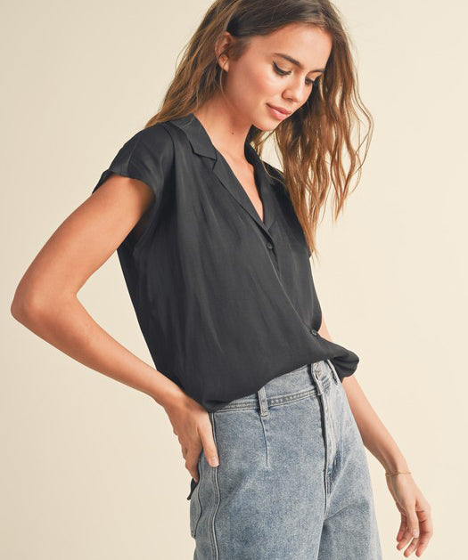 Black Button Down Shirt