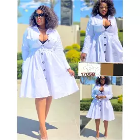 Button-Up Shirt Dress - Online Shopping for Women | Trendy Midi Dresses | Affordable Clothing | Fashion Boutique