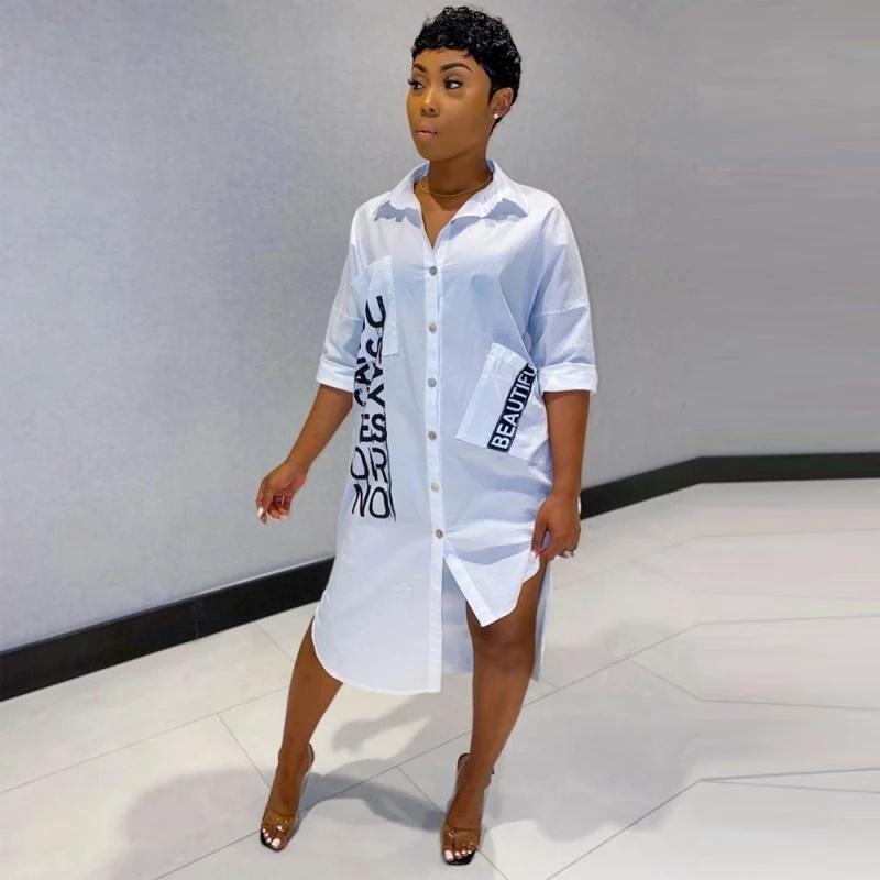 Button-Up Shirt Dress - Shop Now