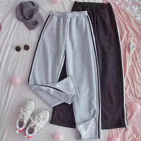 BY63801 Split Plush Sweatpants | Buy Now