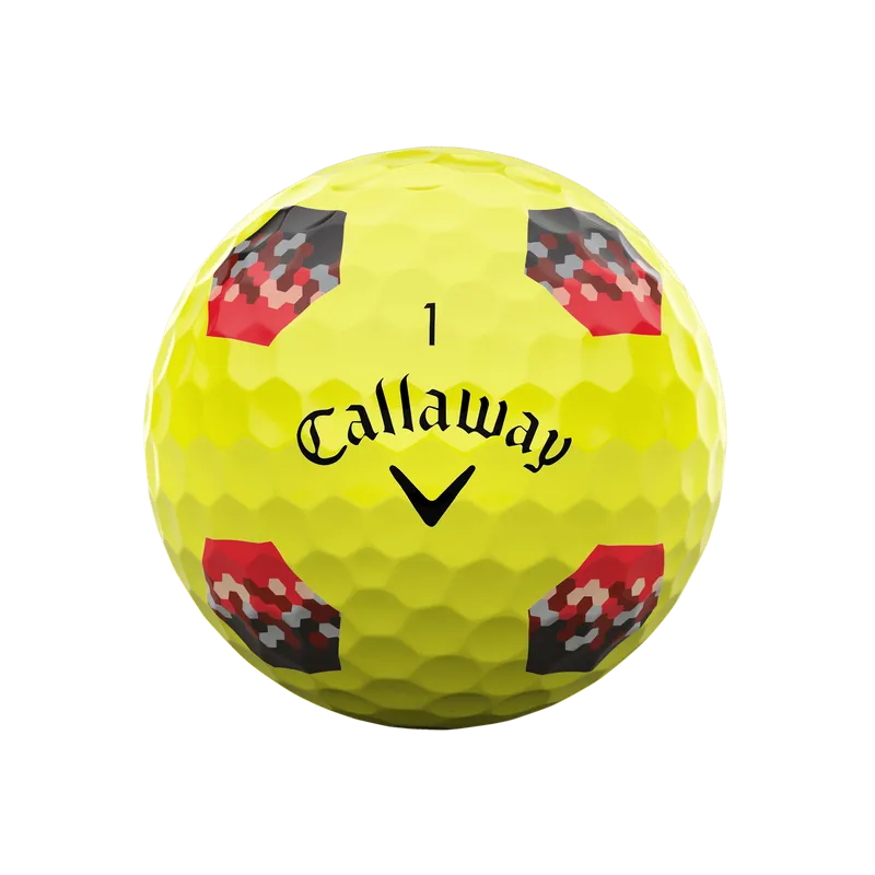 Callaway Chrome Soft Trutrack Yellow Golf Ball Sleeve