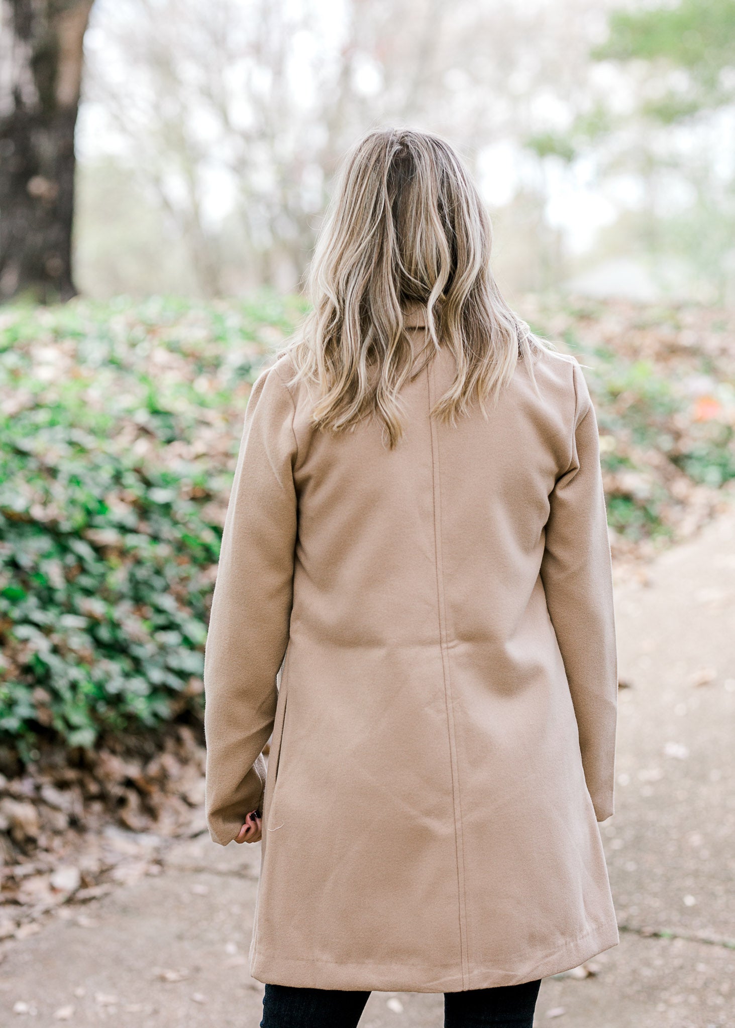 Camel Notch Collar Coat