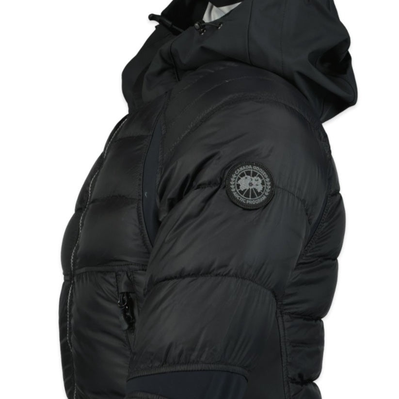 Canada Goose Hybridge Sutton Hooded Padded Jacket Black