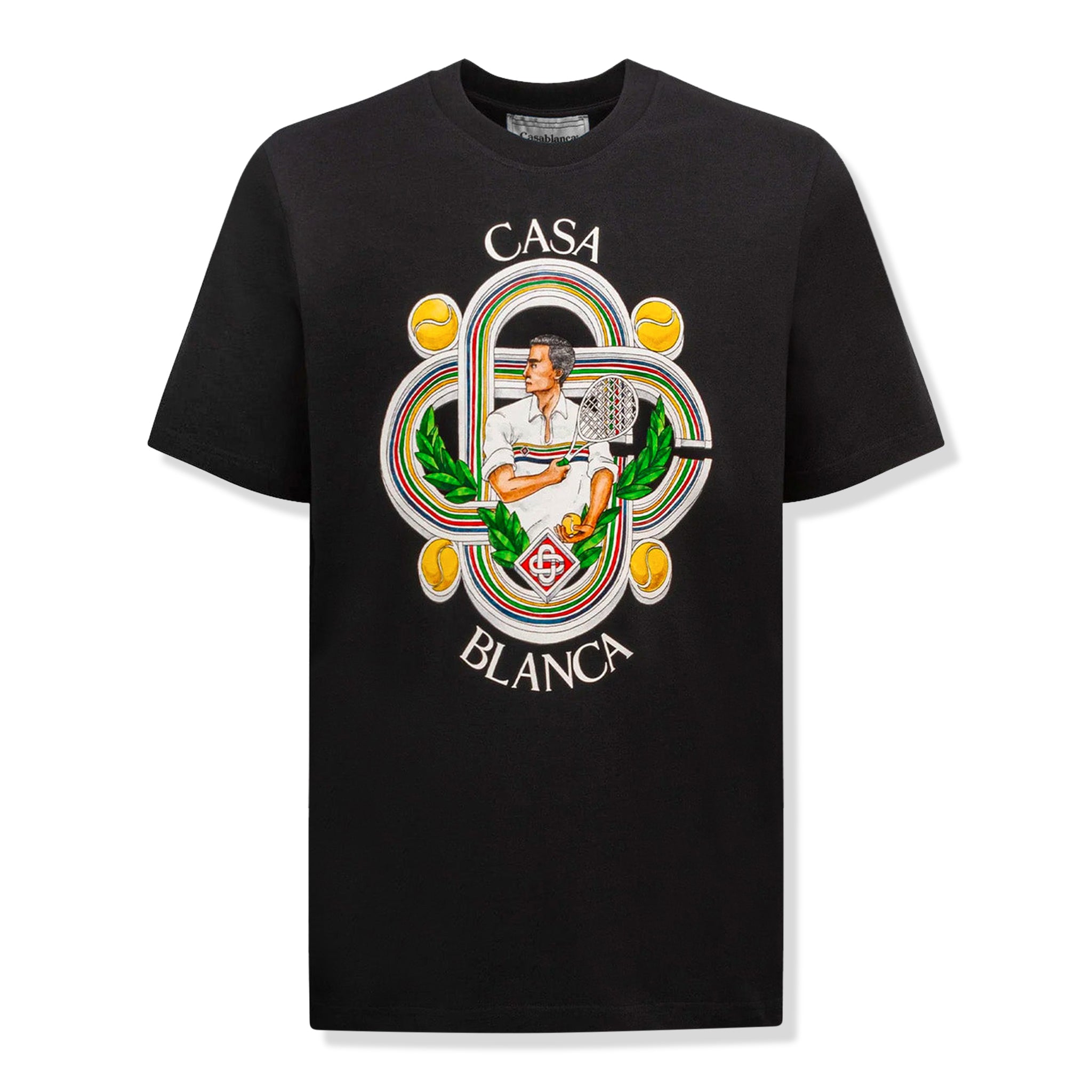 Casablanca T-Shirt Black Joueur - Result