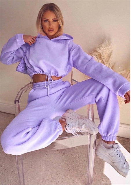 Casual Sportswear Tracksuit for Women's Running