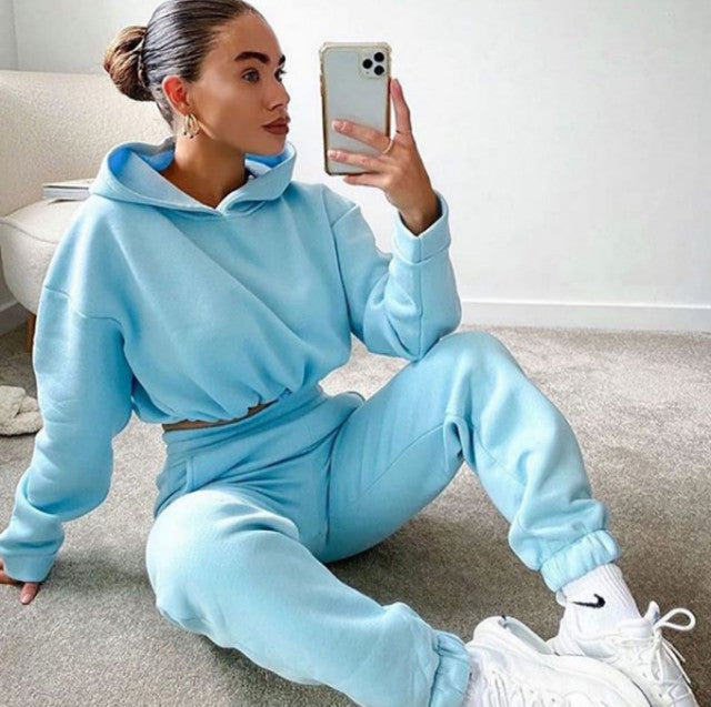 Casual Sportswear Tracksuit for Women's Running