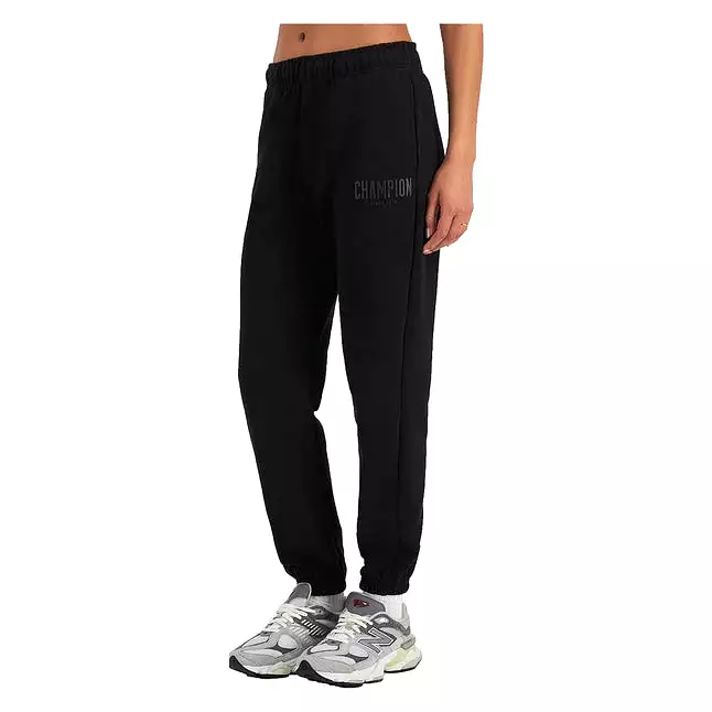 Champion black trackpants for women in Rochester.