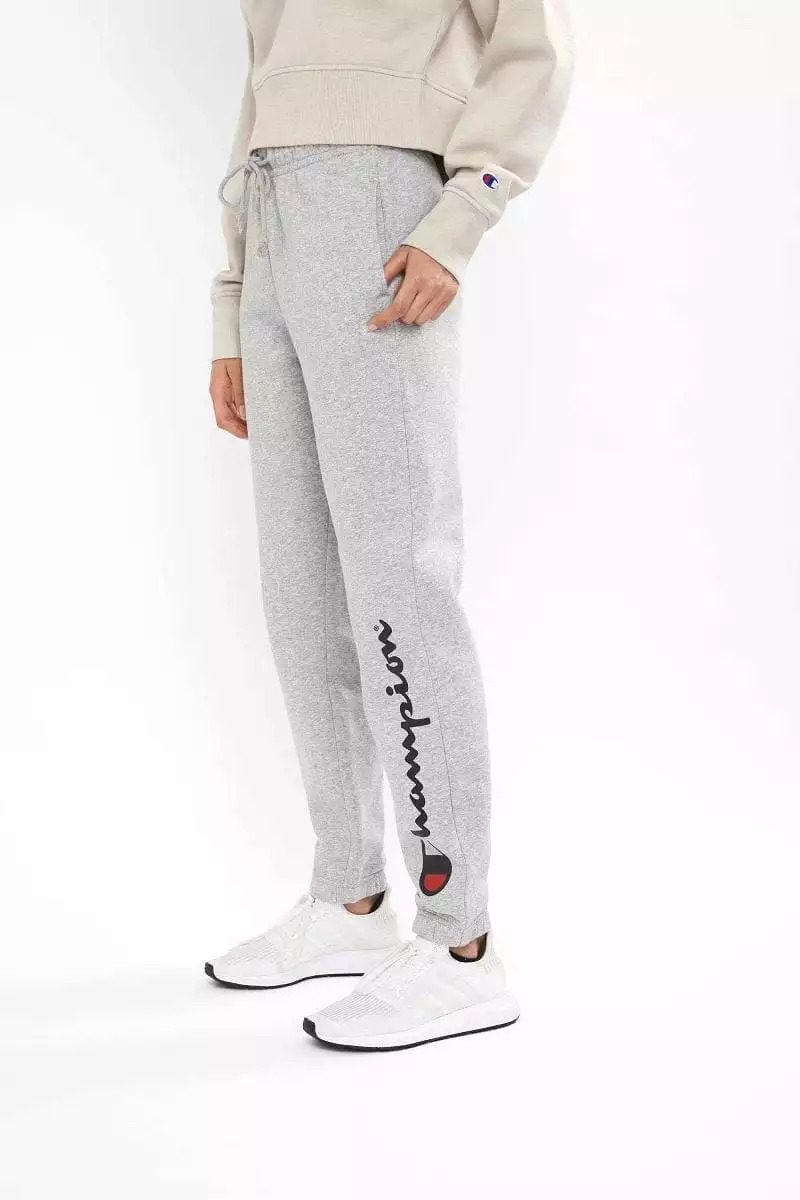 Champion Women's High Waist Grey Trackpants