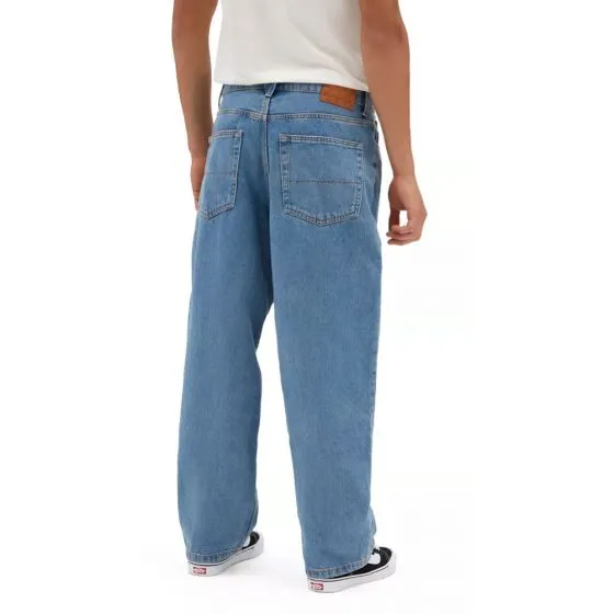 Denim Pants with Baggy Fit - Check 5