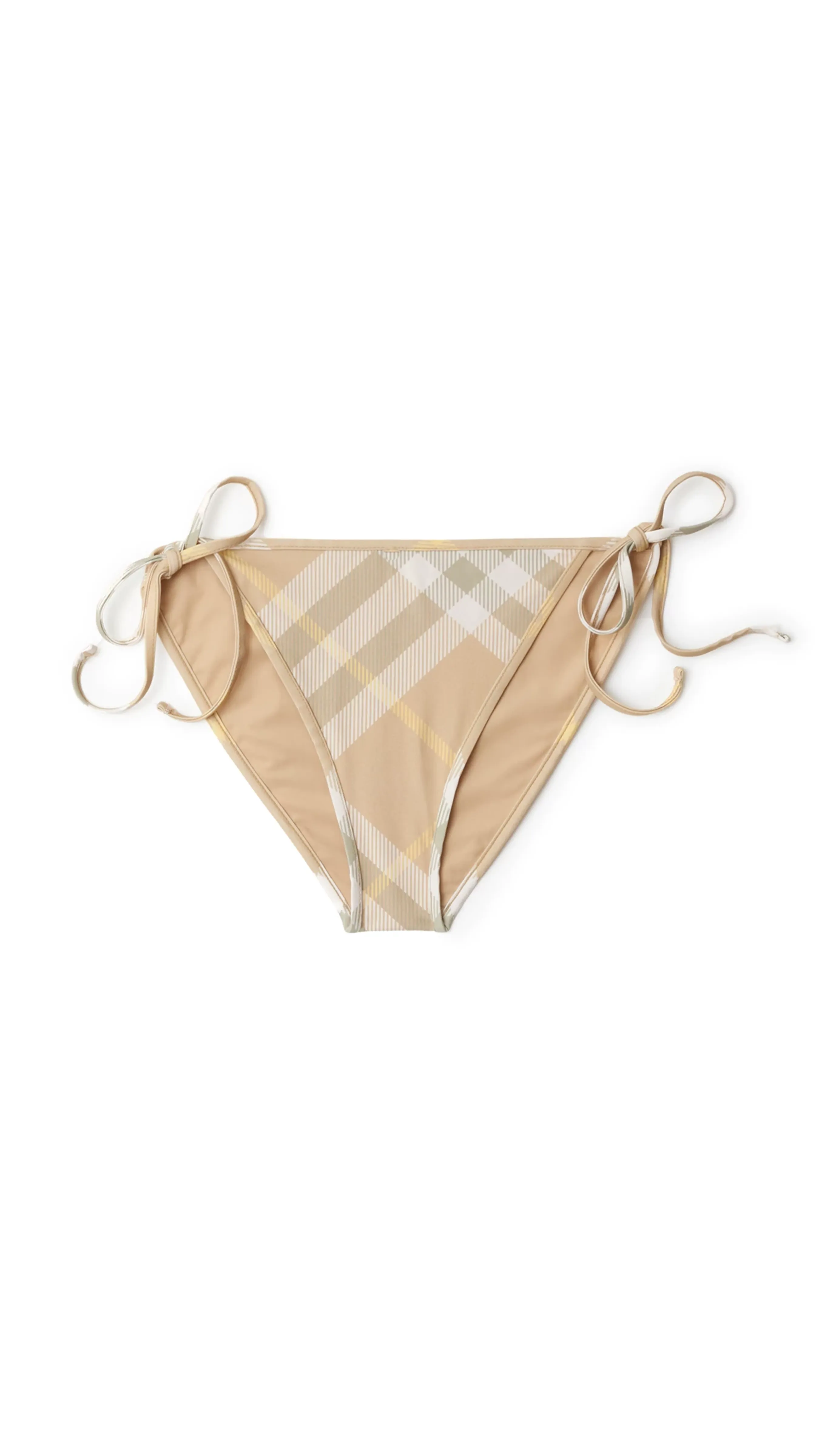 Check Flax Bikini Briefs