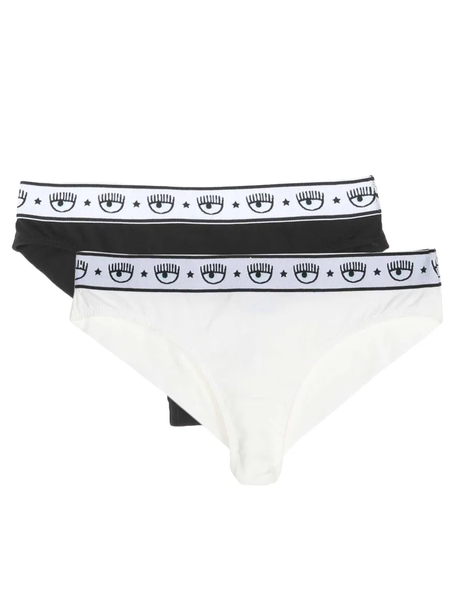 Chiara Ferragni Logomania Two-Pack Briefs