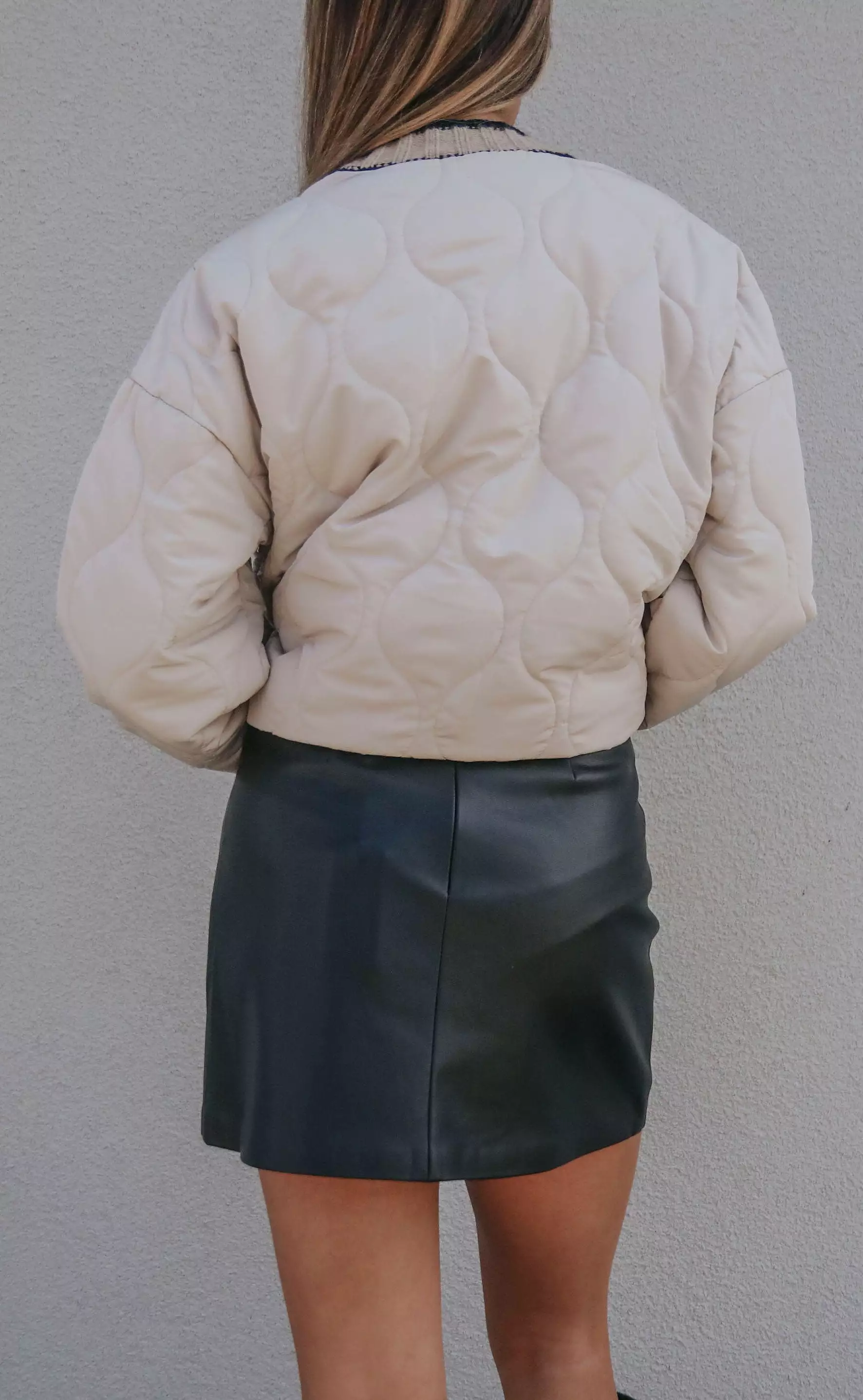 ciera leather skirt by z supply