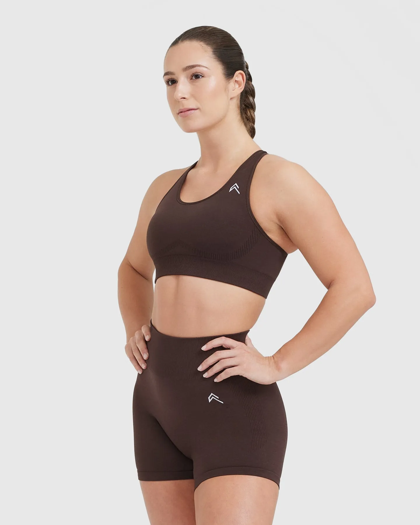 70% Cocoa Marl Classic Seamless 2.0 Bralette