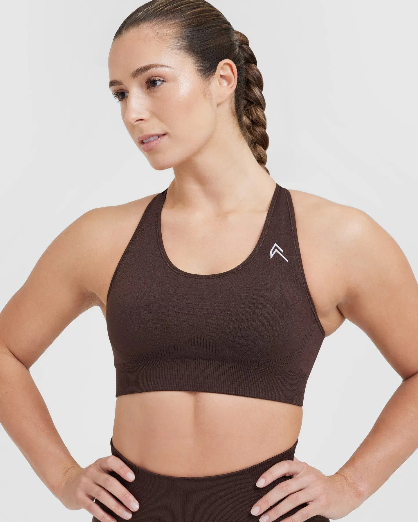 70% Cocoa Marl Classic Seamless 2.0 Bralette