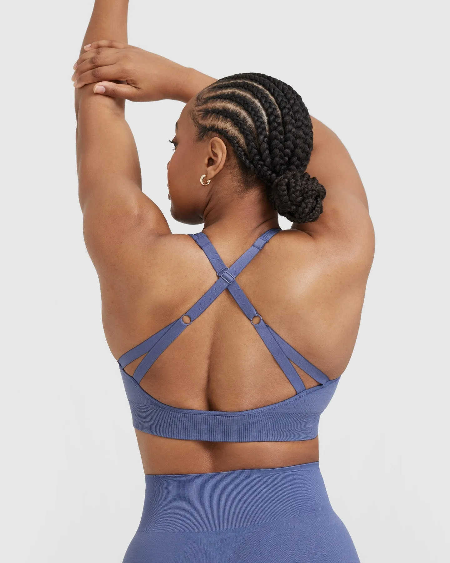 Slate Blue Marl Classic Seamless 2.0 Bralette