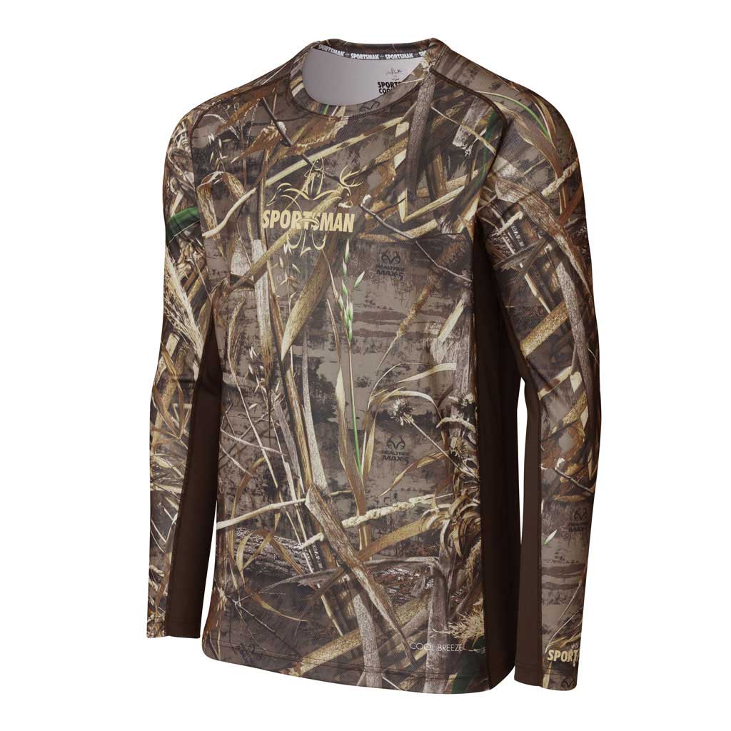 Cool Breeze Pro: Camo Fishing Shirt - Long Sleeve | Breathable