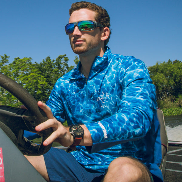 Cool Breeze Quarter Zip: Lightweight, Moisture-wicking Fishing Shirt