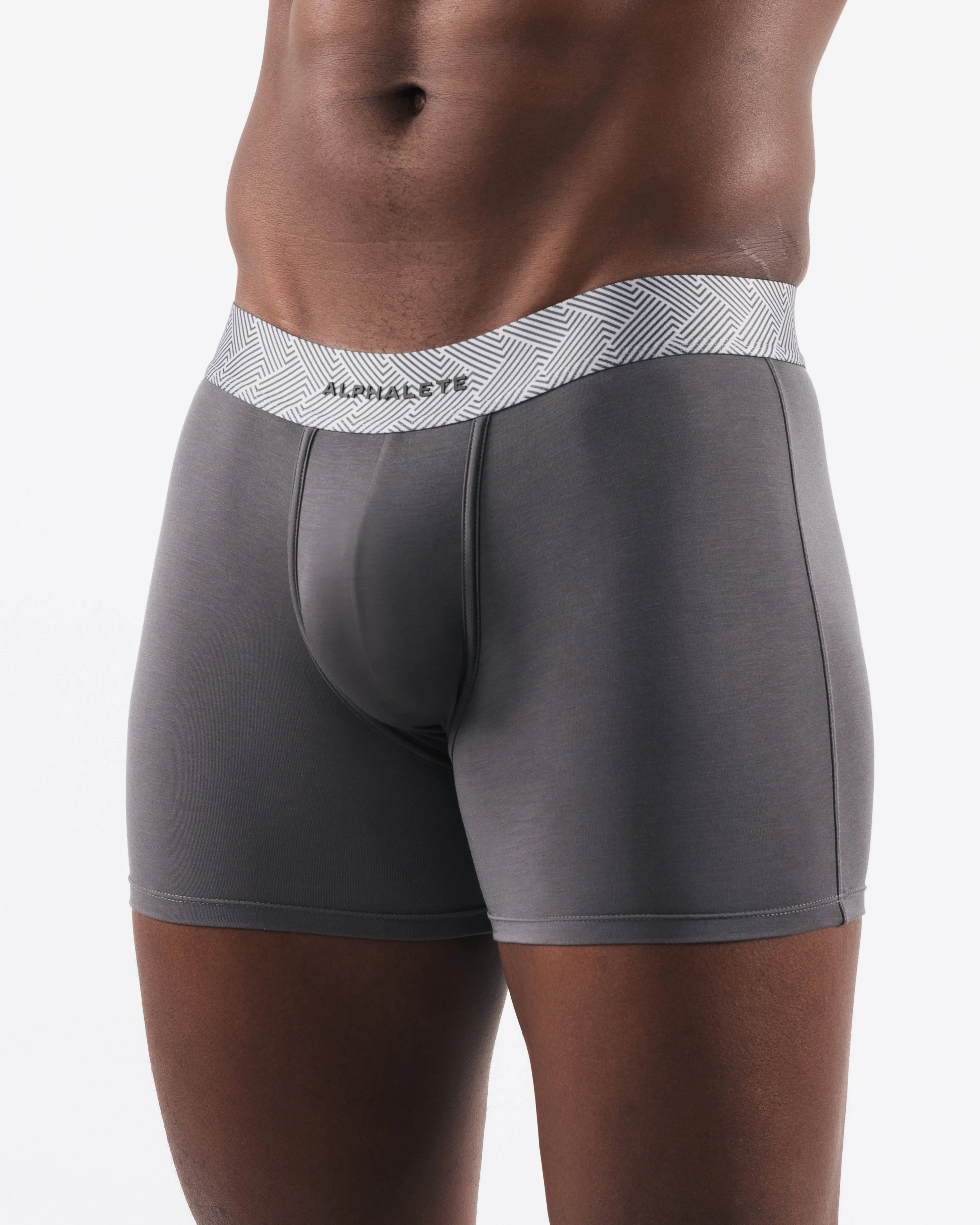 Core Men's Pewter Boxer Brief 2-Pack