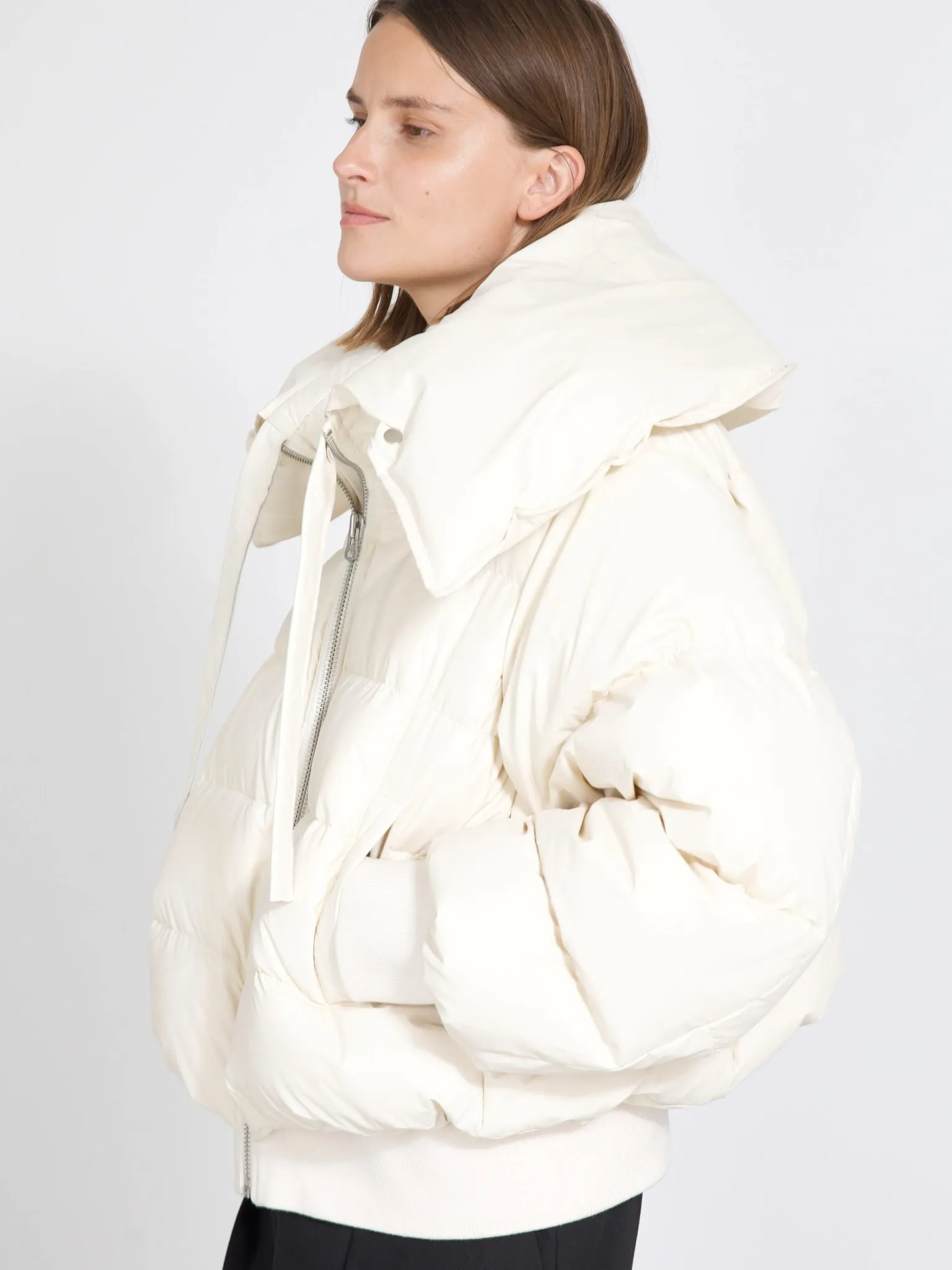 Creme Morgan Puffer Jacket