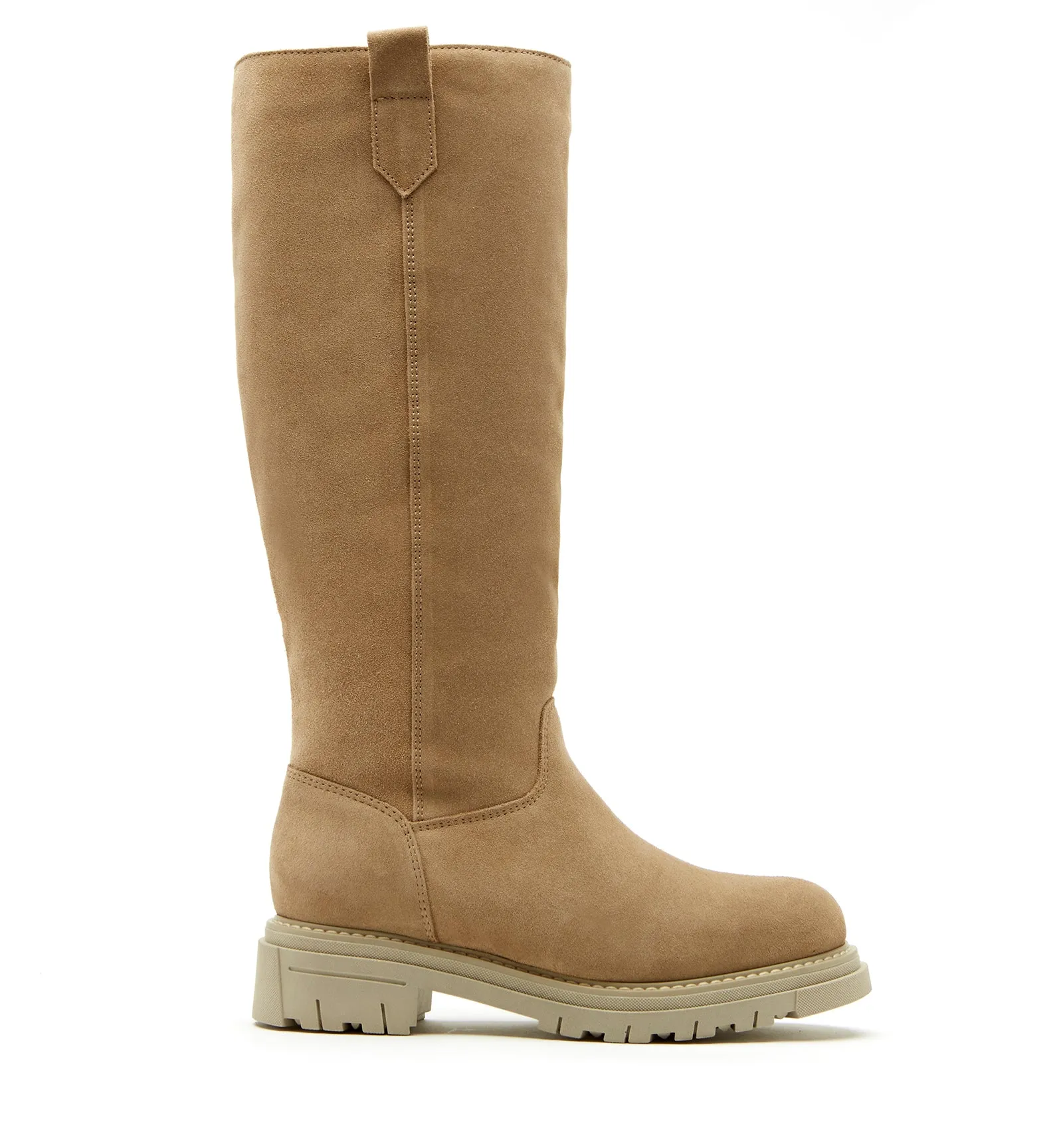 Dally Suede Shearling-Lined Boot