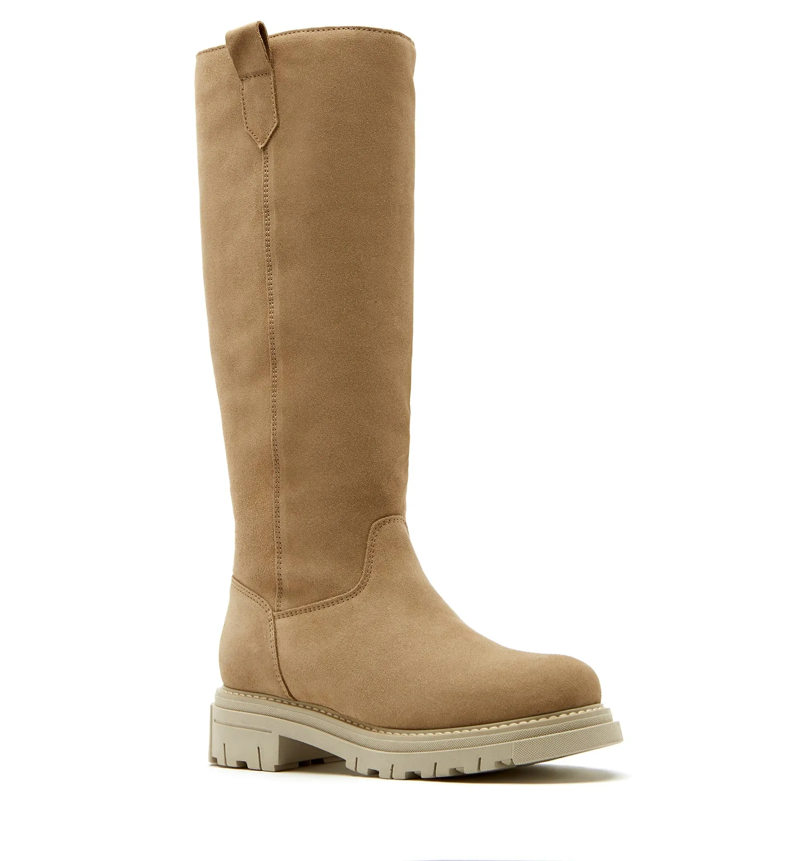 Dally Suede Shearling-Lined Boot