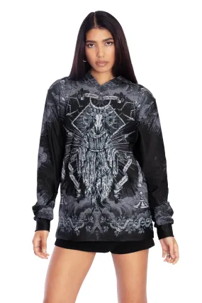 Dark Rites Hoodie Sweater Oversized