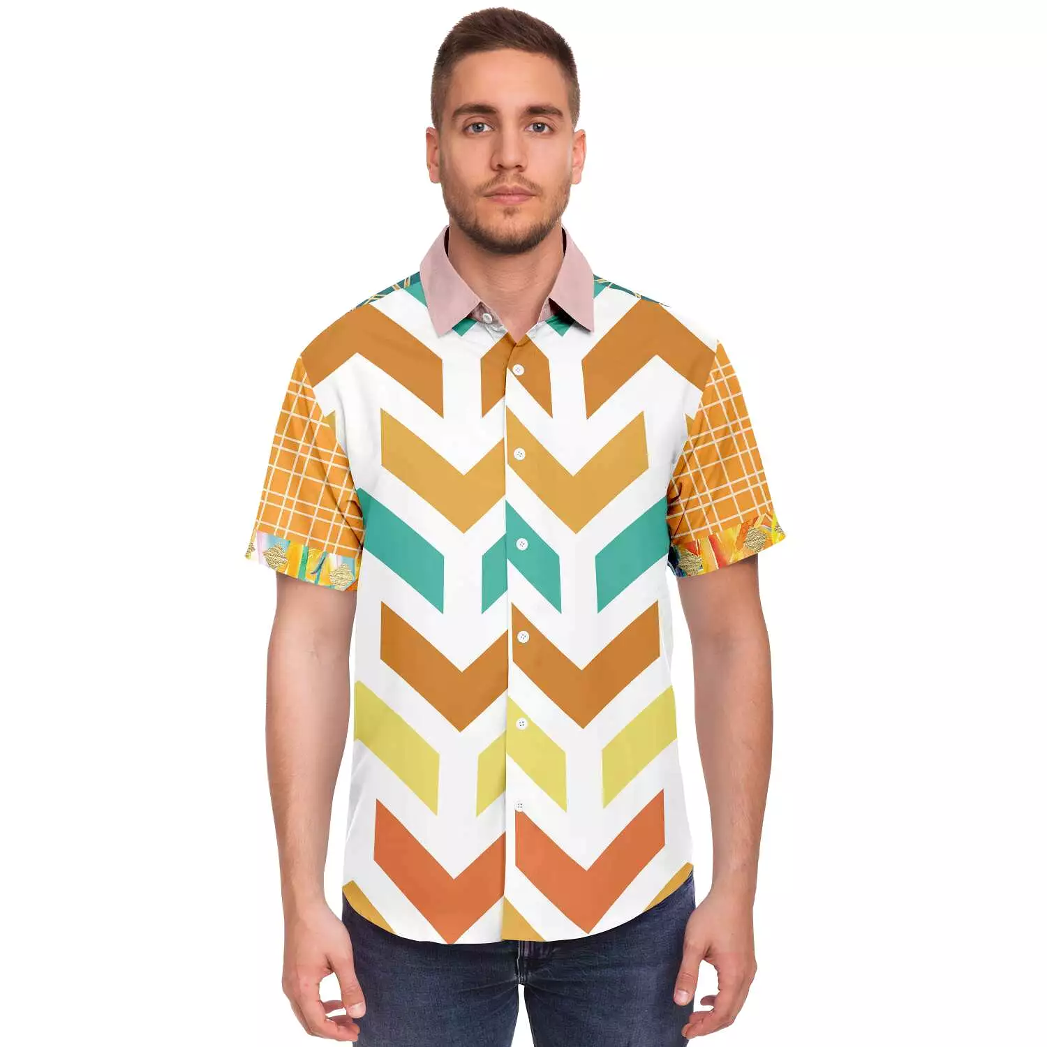 Daybreak Short Sleeve Button Down Shirt