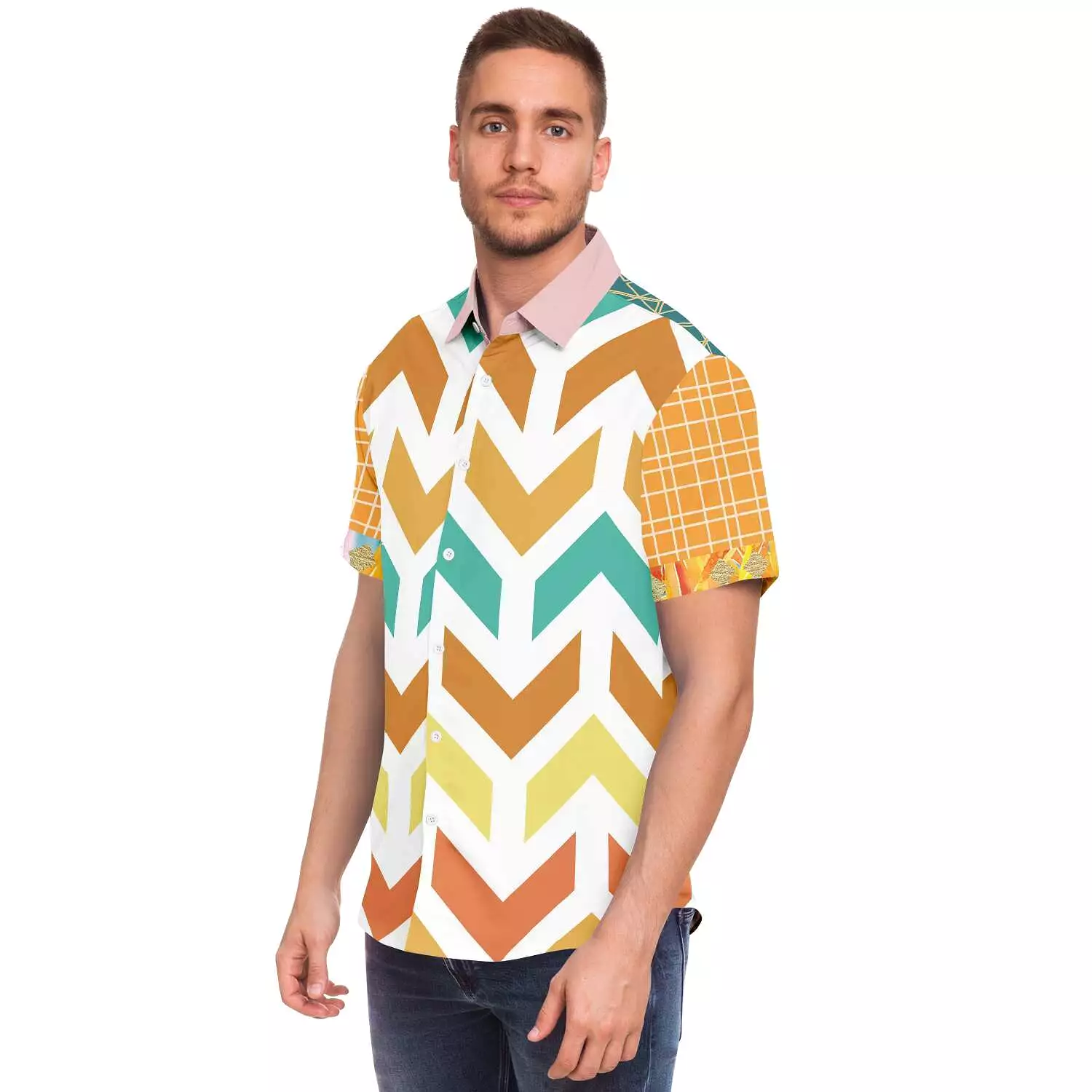 Daybreak Short Sleeve Button Down Shirt