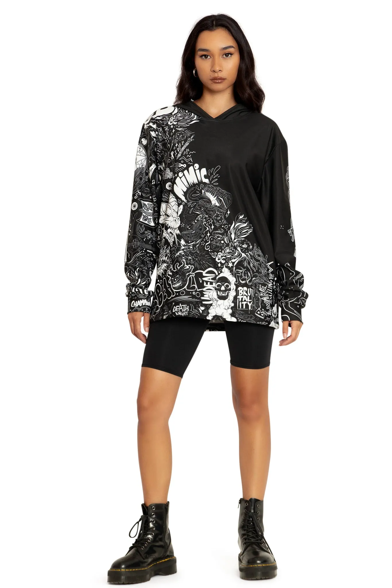 D&D Graffiti Sweater Hoodie