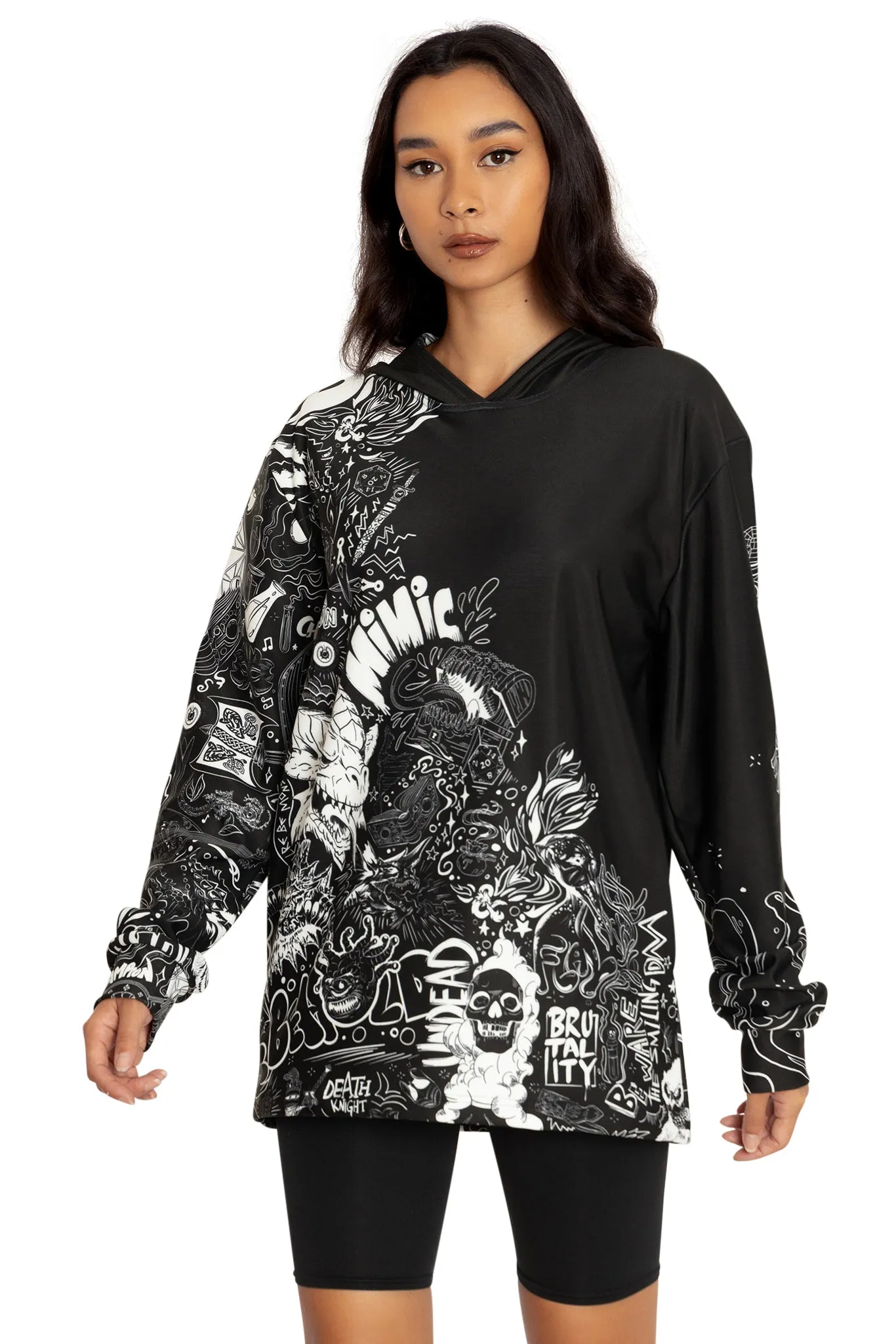 D&D Graffiti Sweater Hoodie