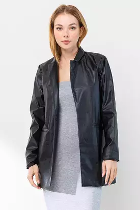 Debbie Faux Leather Jacket