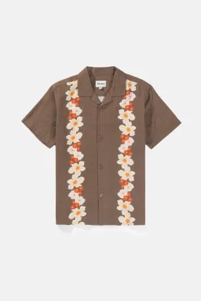 Del Rey Short Sleeve Shirt in Chocolate