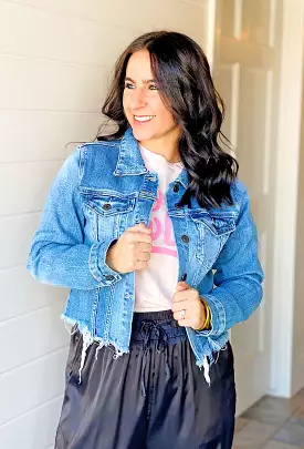 Denim Jacket - As You Wish - Cropped.