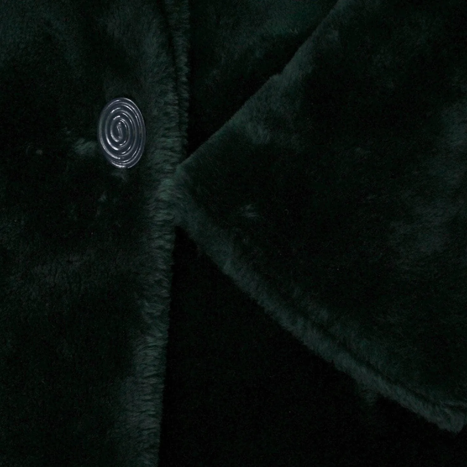 Donnybrook Forest Green Faux Fur Jacket