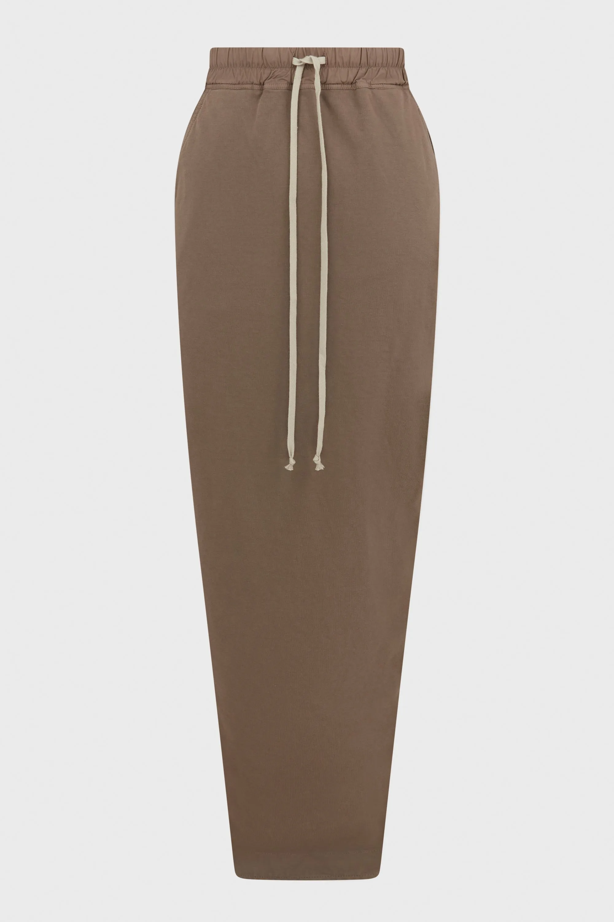 Dust Jersey Pull-on Pillar Skirt